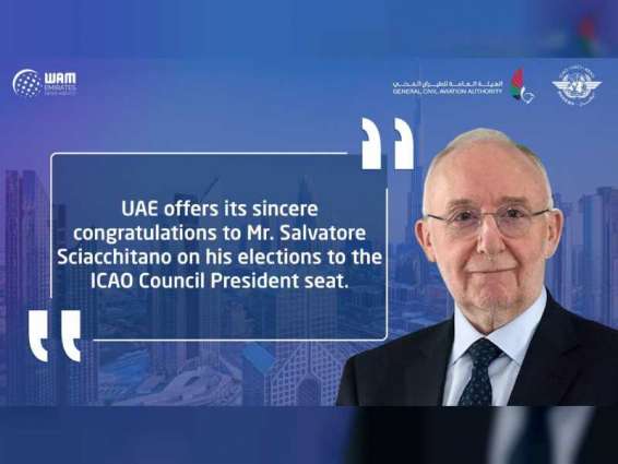 UAE congratulates newly elected president of ICAO, stresses importance of cooperation