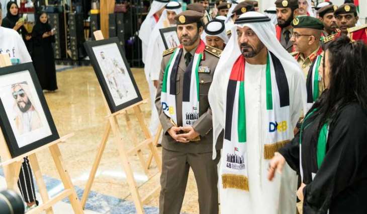 أحمد بن سعيد يحضر احتفالات مطارات دبي باليوم الوطني