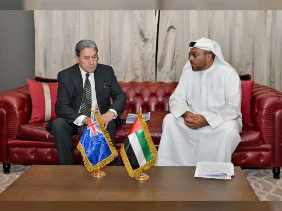 Al Sayegh discusses cooperation with New Zealand Foreign Minister