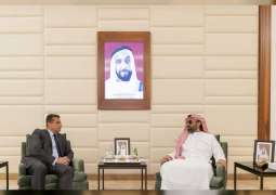 Tahnoun bin Zayed receives Turkish Ambassador