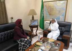 سفير خادم الحرمين الشريفين لدى السودان يستقبل القائم بأعمال السفارة العراقية بالخرطوم
