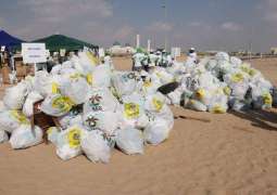 18th Cycle of Clean up UAE 2019 collects 3 tonnes of waste in Umm Al Qaiwain