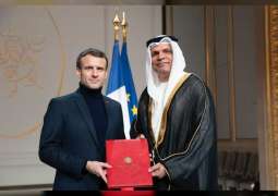 سفير الدولة يقدم أوراق اعتماده إلى الرئيس الفرنسي
