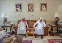 رئيس وكالة الأنباء السعودية يلتقي سفير خادم الحرمين الشريفين لدى سلطنة عمان