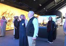  السفير الأمريكي لدى المملكة يزور متحف تبوك الإقليمي