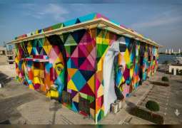 Mural in Abu Dhabi showcases nation's diversity