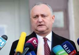 Dodon Says Russian Gas to Continue Flowing to Moldova Via Standard Route Through Ukraine