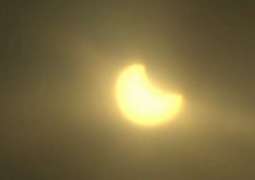 Rare annular solar eclipse appears in Pakistan after 20 years