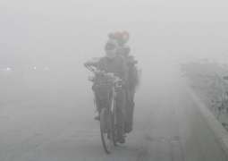 Dense fog hits several cities in Punjab