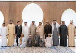 Ajman Ruler receives UAQ Ruler, Hamed bin Zayed