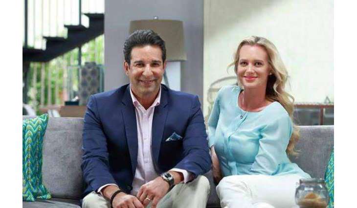  Wasim Akram congratulates wife for being selected as first Global Ambassador for Pakistan