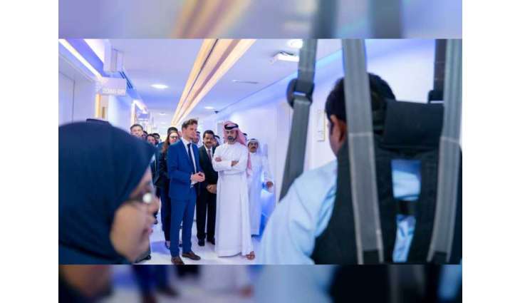 عمار النعيمي يفتتح مستشفى ثومبي الجامعي في عجمان بتكلفة مليار درهم