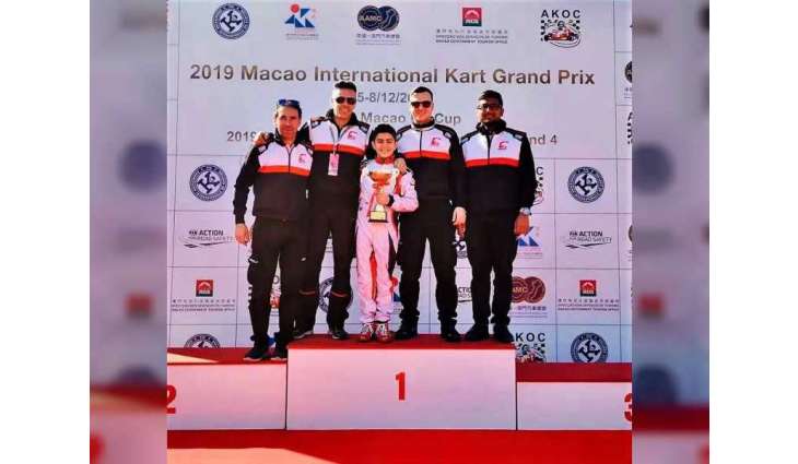 Rashid Al Dhaheri wins Macau International Kart Grand Prix Championship