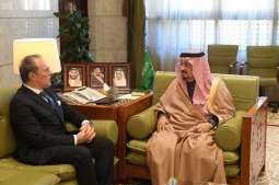 سمو الأمير فيصل بن بندر يستقبل سفير إيطاليا  لدى المملكة