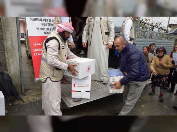 555,000 quake-hit Albanians benefiting from UAE's urgent humanitarian assistance