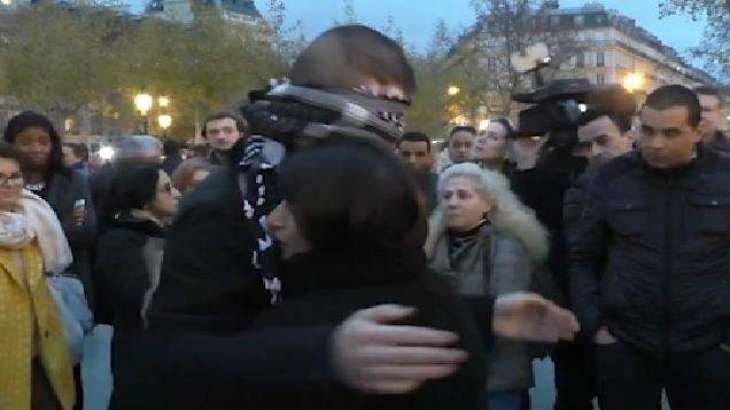 Stray Grenade Shard Hits RT Reporter at Paris Strike Protest