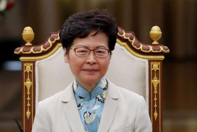 Hong Kong leader does not rule out reshuffle, says focus is restoring order