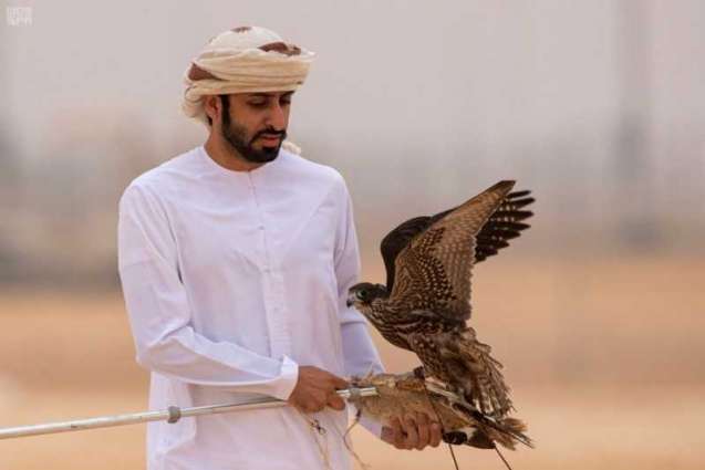 انطلاق أشواط الدوليين في مسابقة الدعو بمهرجان الملك عبدالعزيز للصقور بمشاركة 124 صقارًا