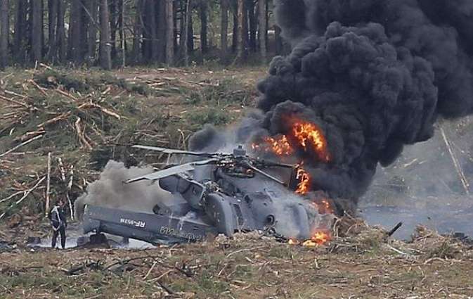 Two pilots killed in helicopter crash in Russia