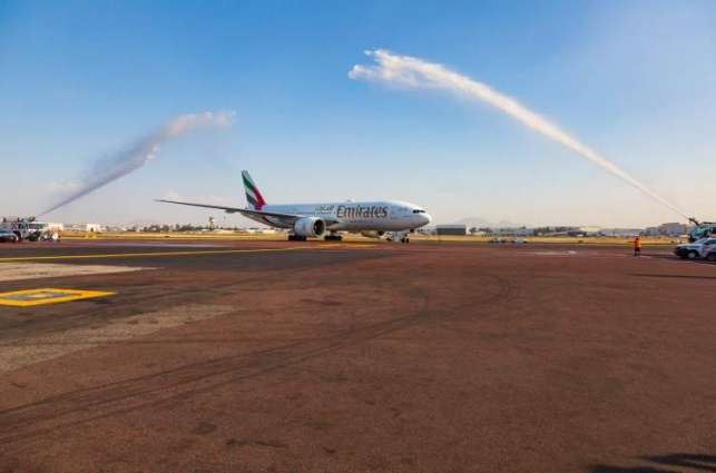 Emirates Touches down in Mexico City