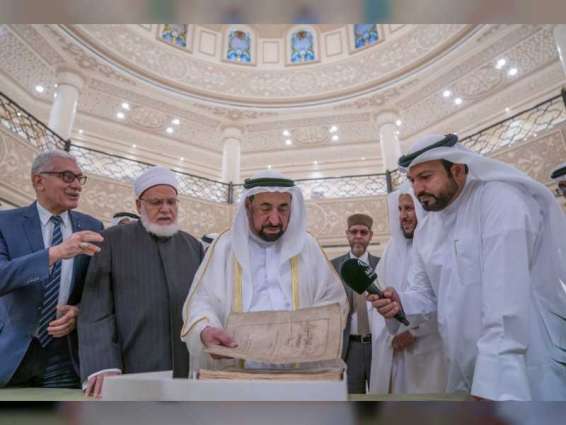 Sharjah Ruler gifts two rare manuscripts