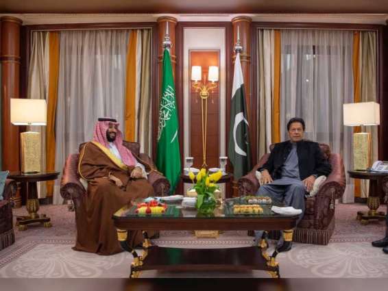 ولي العهد السعودي ورئيس وزراء باكستان يبحثان التطورات الاقليمية والدولية