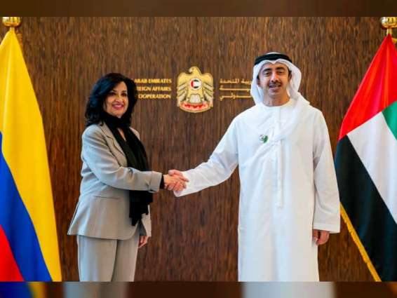 Abdullah bin Zayed, Colombian Foreign Minister, co-chair political consultations between UAE, Colombia