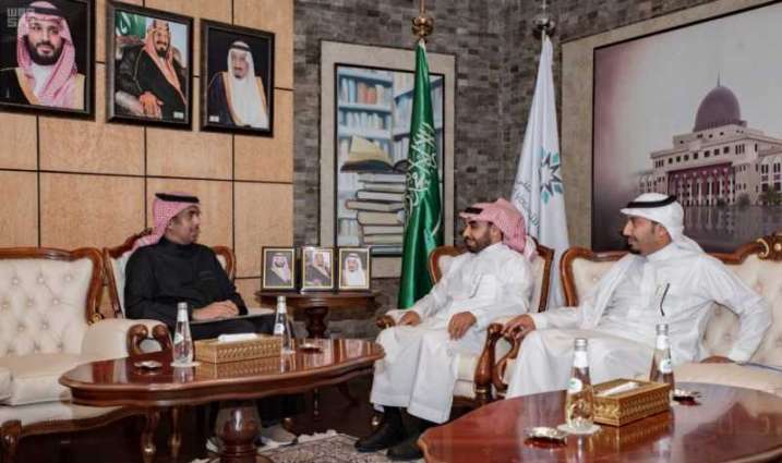 محافظ التدريب التقني  يلتقي رئيس الاتحاد السعودي للرياضات اللاسلكية