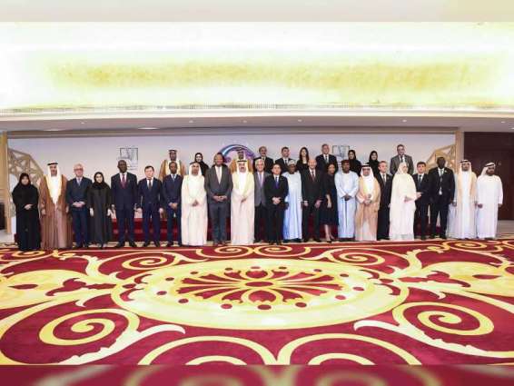 Saqr Ghobash receives Global Council for Tolerance and Peace delegation