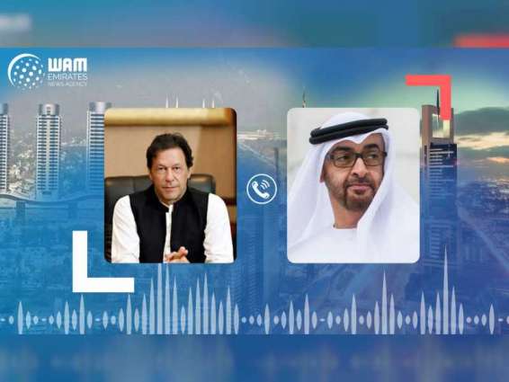 Mohamed bin Zayed receives phone call from Pakistan PM