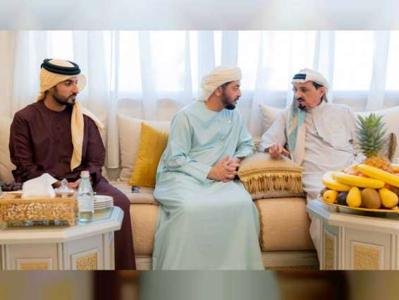 Ajman Ruler receives Hamdan bin Zayed