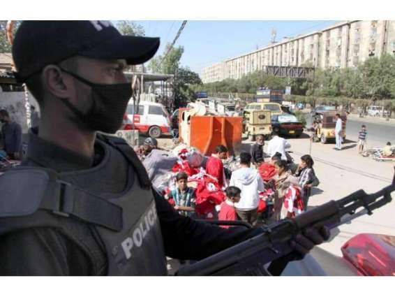 Lahore police elaborate security arrangements for Quaid e Azam, Christmas Day
