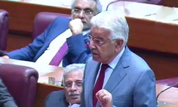 Acceptance of bail plea of Rana Sana, a slap on the face of government:  PML-N leader and former foreign minister Khawaja Asif 