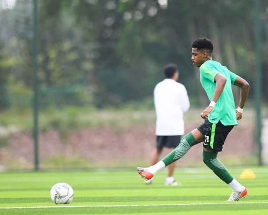 المنتخب السعودي لكرة القدم تحت 23 عامًا يواصل تدريباته في معسكره بماليزيا