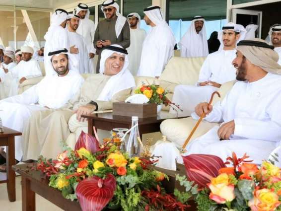 RAK Ruler attends Sheikh Mohamed bin Zayed Camel Racing Festival