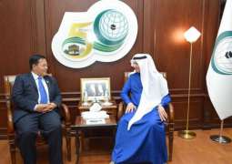 الأمين العام لمنظمة التعاون الإسلامي يستقبل مبعوث مملكة كمبوديا