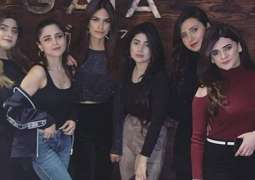 Aima Baig out with friends in chilly weather