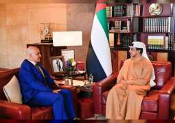 Mansour bin Zayed receives Algerian Ambassador