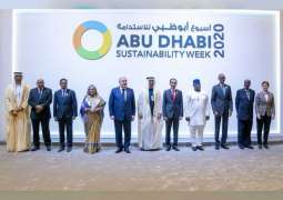 مقدمة 1 / محمد بن زايد وعدد من قادة الدول ورؤساء الوفود والضيوف يشهدون افتتاح " اسبوع أبوظبي للاستدامة 2020