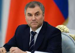 Bills for Implementing Putin's Proposed Social Goals to Be Discussed Next Week - Volodin