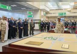 محمد بن زايد والرئيس المصري يشهدان افتتاح قاعدة " برنيس العسكرية " جنوب البحر الأحمر