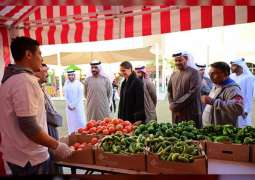 Food Security Minister visits farmer's market in Abu Dhabi