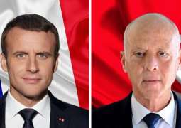 Tunisian President Agrees on Need to Join Future Libya Initiatives in Call with Macron
