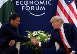 PM Imran Khan and US President meet in Davos City