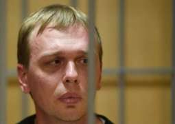 Moscow Court Orders 2-Month Arrest for 1st Suspect in Journalist Golunov's Case