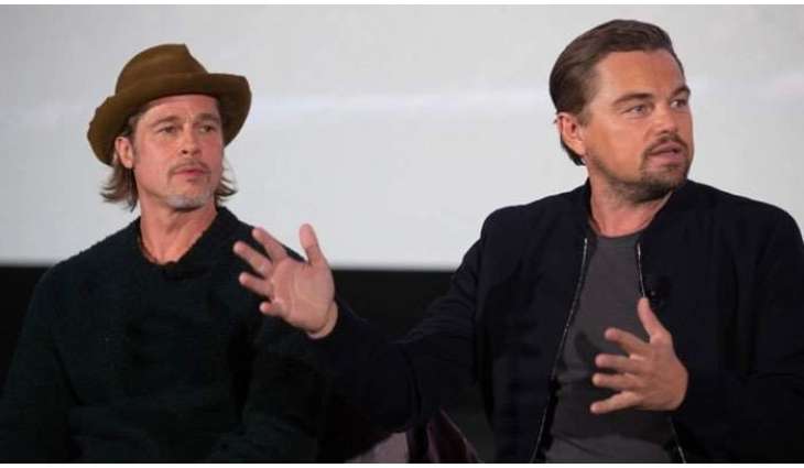Brad Pitt dubs himself as the man with a 'disaster of a personal life' with Leonardo DiCaprio
