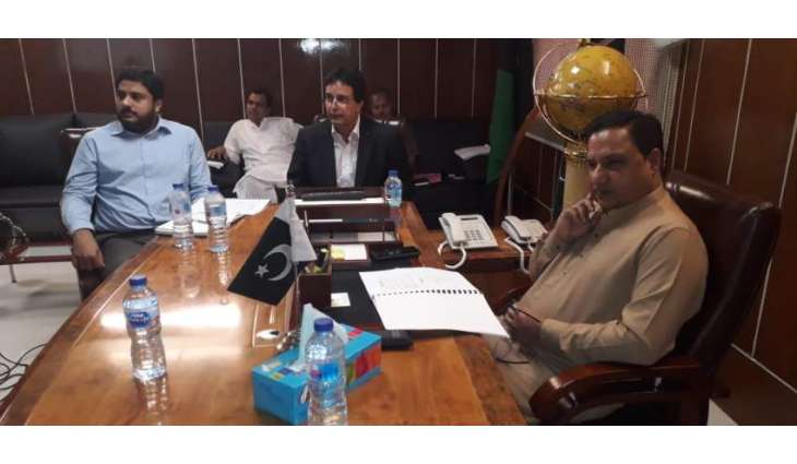 Provincial Minister of Industry and Trade Jam Ikramullah Dharejo takes notice of release of  toxic water into lake