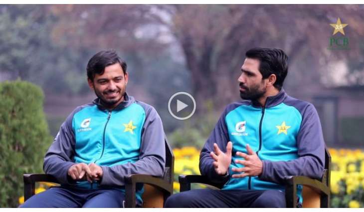 Ahsan Ali, Amad Butt in conversation with Shan Masood