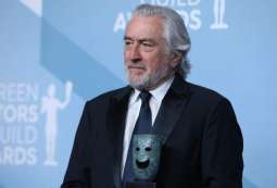 De Niro takes shot at Trump as he accepts SAG lifetime award