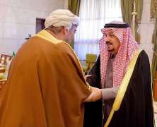 سمو أمير منطقة الرياض يستقبل سفير سلطنة عمان